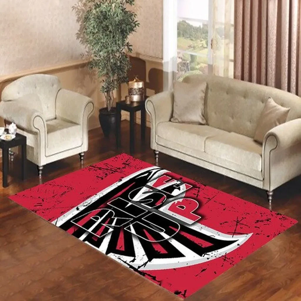 San Antonio Spurs Rug – Area Perfect for Living Room Black and Red