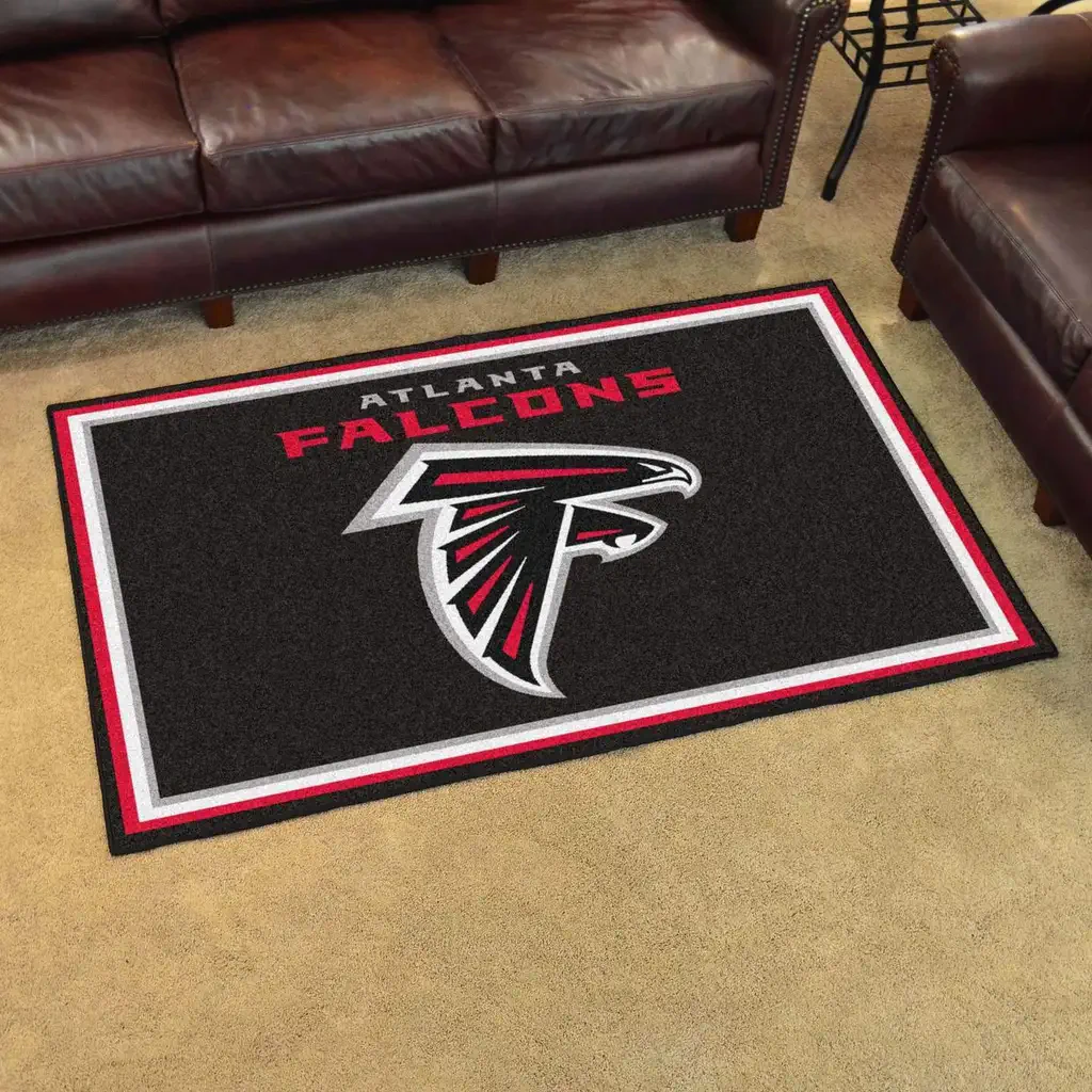 Atlanta Falcons Rug – Living Room for Fans Black and Red