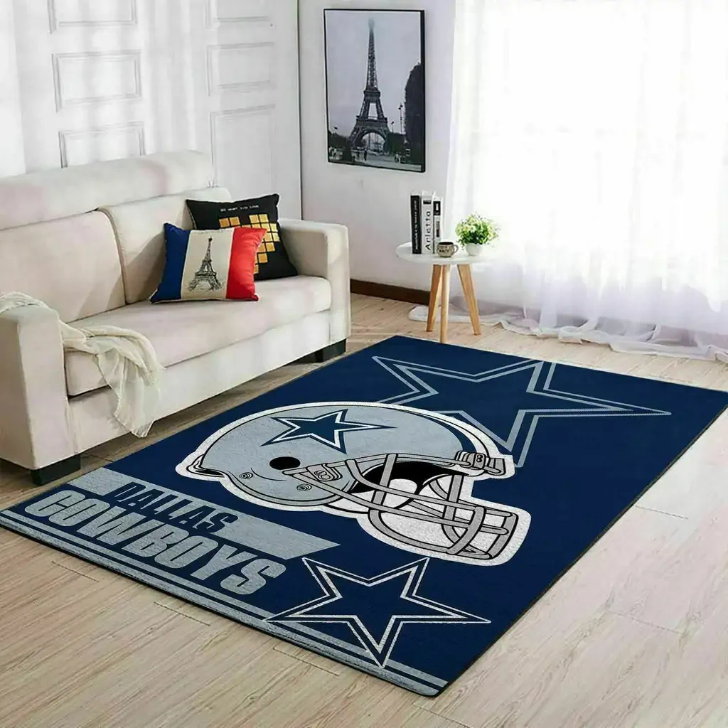 Philadelphia Eagles Rug – NFL Ticket for Living Room Decor Blue and Gray